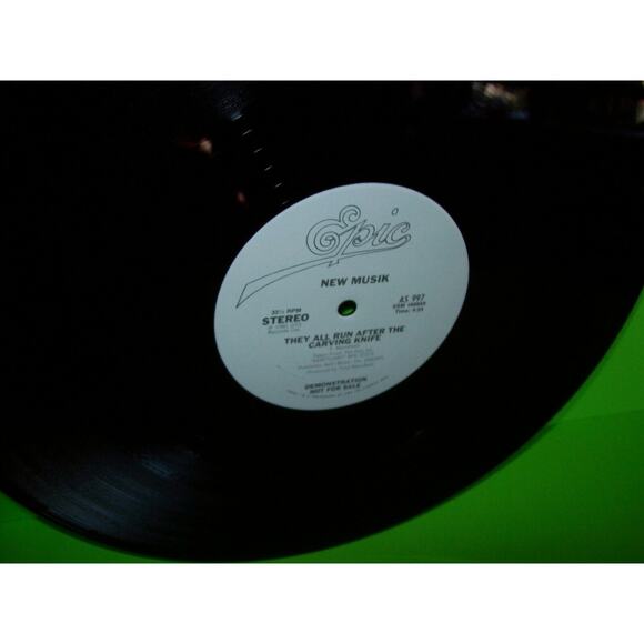 New Musik While You Wait 12" Vinyl Record Synth-Pop New Wave Promo Only 1981 - Picture 8 of 8